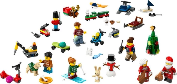 LEGO City 60436 City Advent Calendar - Resim 3