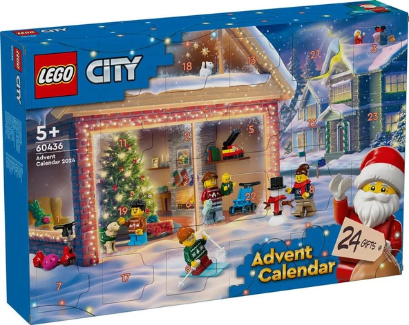 LEGO City 60436 City Advent Calendar ürün görseli 1