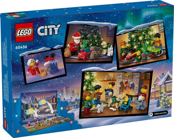 LEGO City 60436 City Advent Calendar - Resim 2