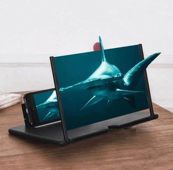 Teknotarz Mercekli Telefon Standı Video 3D Video Keyfi - Resim 3