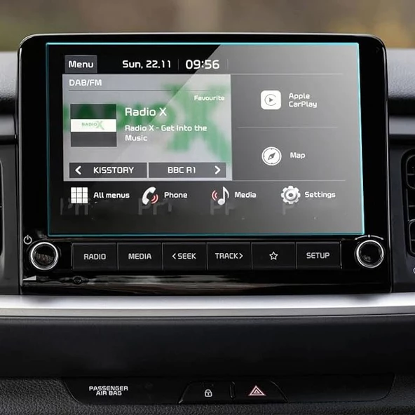 Kia Stonic Uyumlu 8 inç Navigasyon Nano Ekran Koruyucu ürün görseli 1