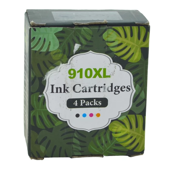 HP 910 OfficeJet Pro 8010 8020 8021 8022 8028 8035 için 4 ADET 910XL Mürekkep Kartuşu ürün görseli 1