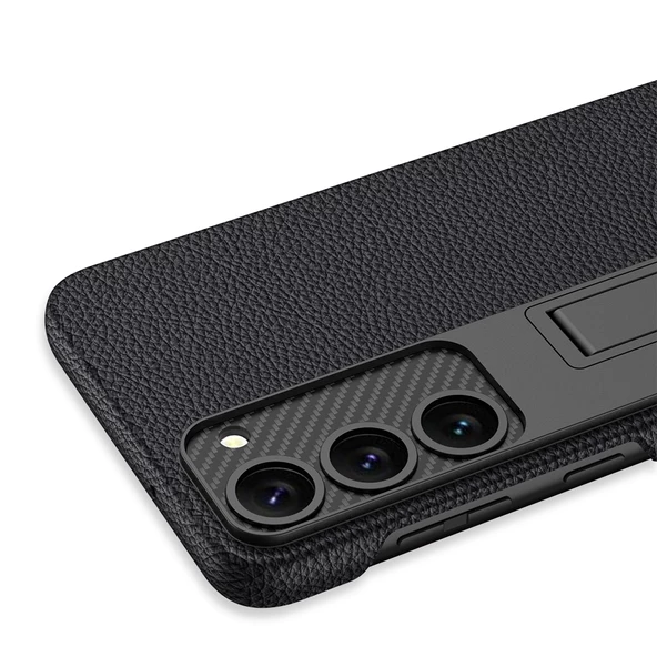 Galaxy S23 Kılıf  Kıpta Standlı Kapak - Resim 10
