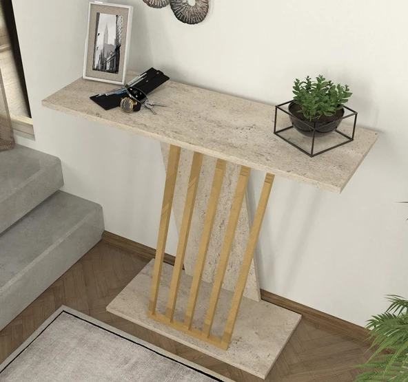 Dekorister Gravity Dresuar Siyah - Traverten - Resim 3