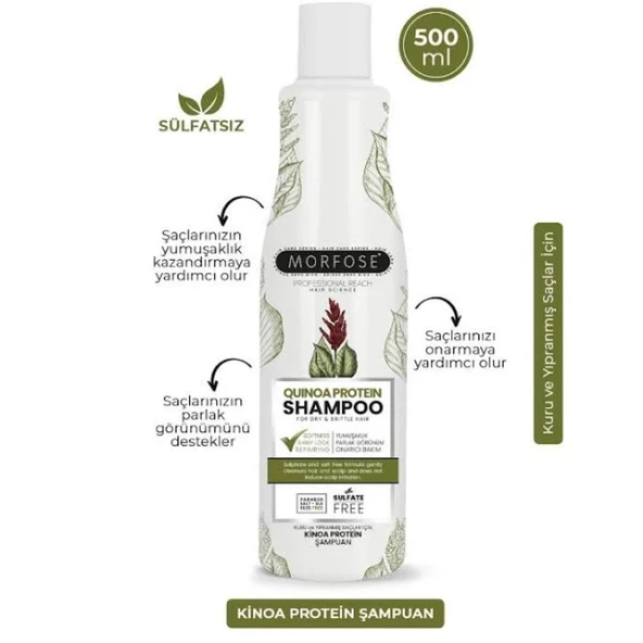Morfose Kinoa Protein Şampuan 500ml - Resim 2