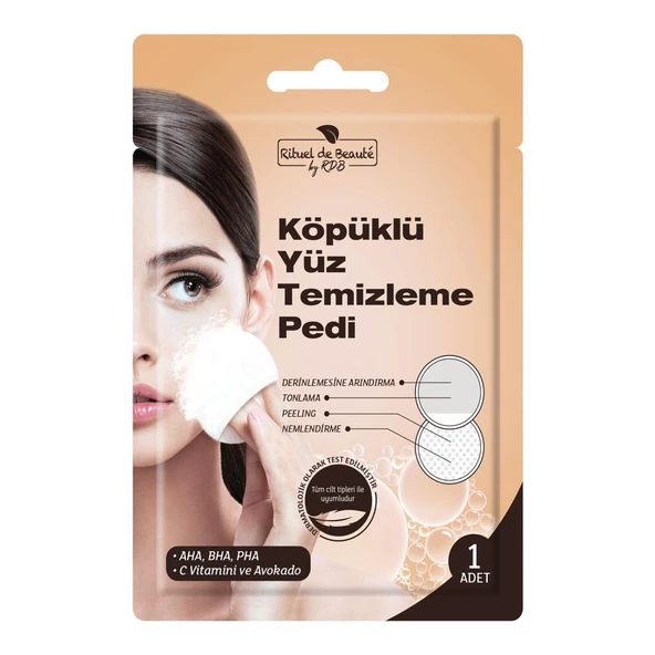 Rituel De Beaute Köpüklü Yüz Temizleme Pedi ürün görseli 1