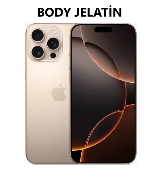 İphone 16 Pro Max Uyumlu 360 Derece Arka hidrojel Film Koruma Body Jelatin ürün görseli 1