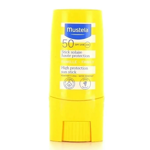 Mustela Very High Protection Sun Stick Güneş Kremi SPF50+ 9ml ürün görseli 1