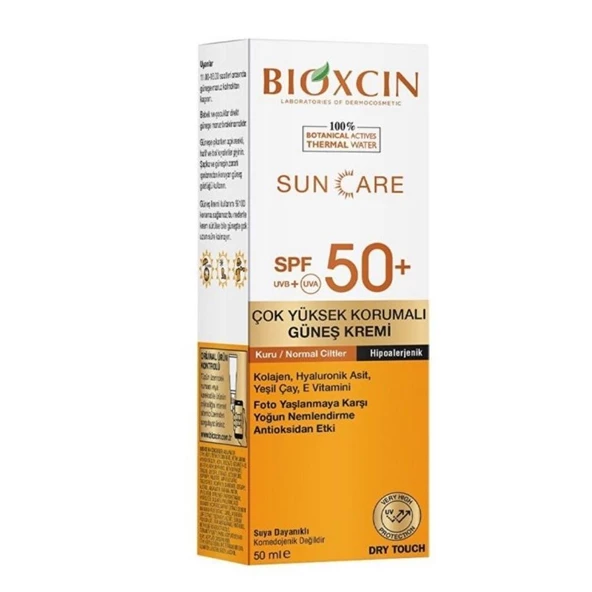 Bioxcin Sun Care Kuru Ciltler için Güneş Kremi Spf50+ 50ml ürün görseli 1