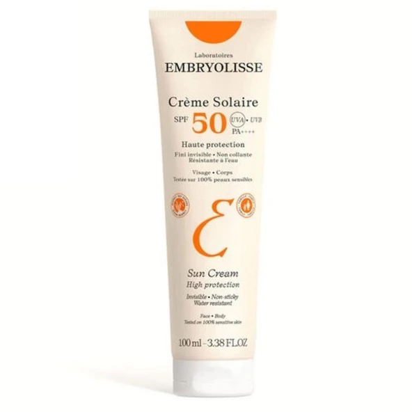 Embryolisse Sun Creme Solaire Güneş Kremi Spf50 100ml ürün görseli 1