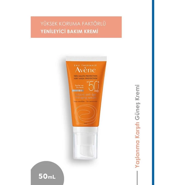 Avene Solaire Anti-age SPF50 Güneş Kremi 50 ml ürün görseli 1