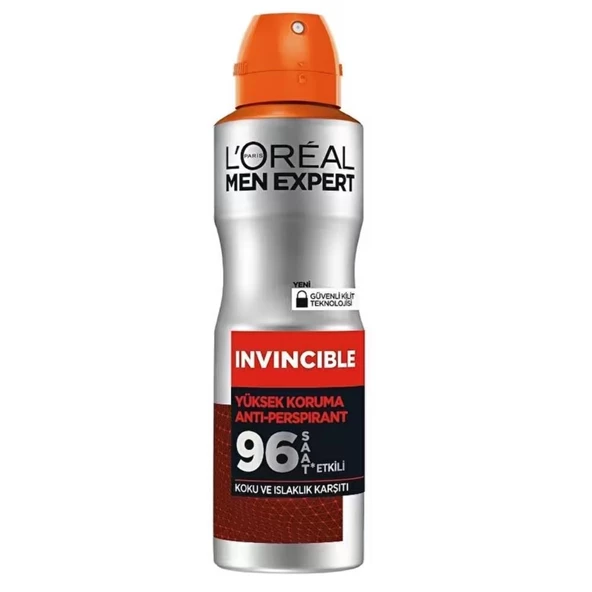 Loreal Men Expert Invincible Anti-Perspirant Deodorant 150ml ürün görseli 1