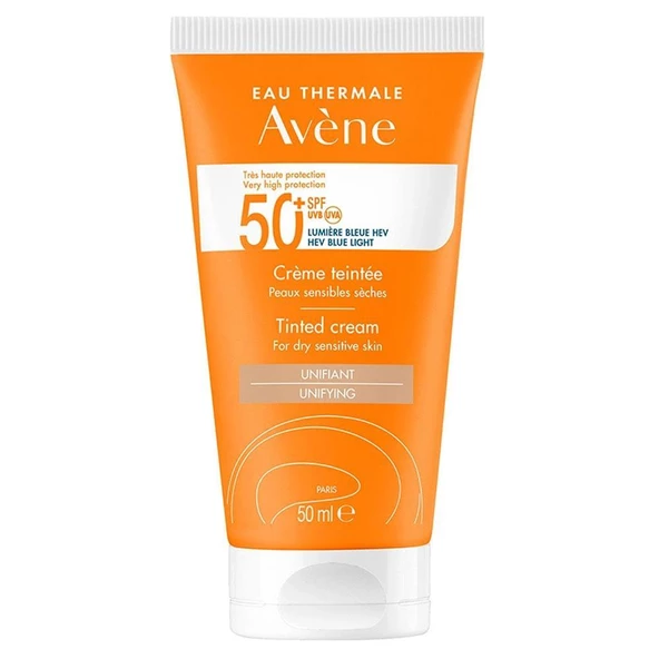 Avene Solaire SPF 50+ Renkli Güneş Kremi 50 ml ürün görseli 1