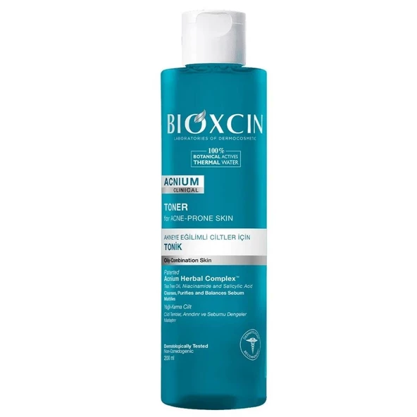 Bioxcin Acnium Clinical Akneye Eğilimli Ciltler için Tonik 200ml ürün görseli 1