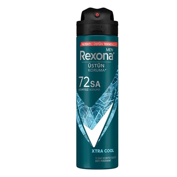 Rexona Men Xtra Cool Antiperspirant Erkek Sprey Deodorant 150ml ürün görseli 1