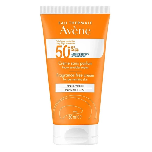 Avene Solaire Kuru Ciltler için Güneş Kremi SPF50+ 50 ml ürün görseli 1