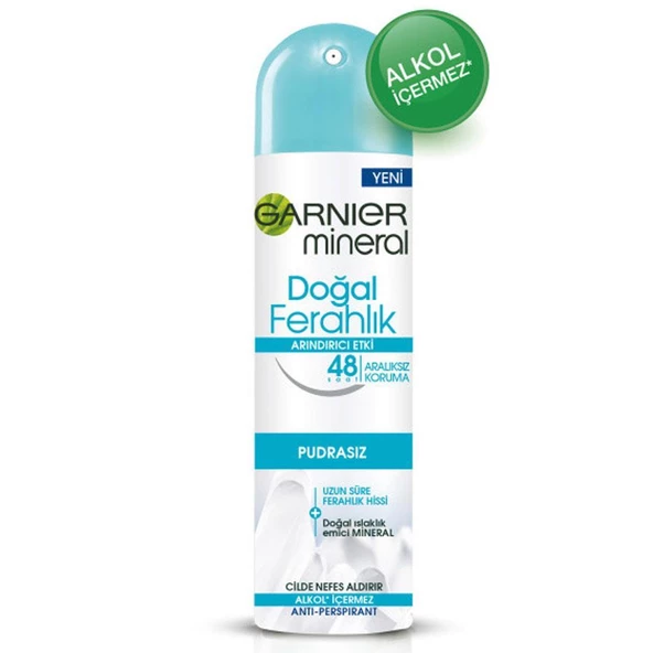Garnier Mineral Doğal Ferahlık Deodorant 150 ml ürün görseli 1