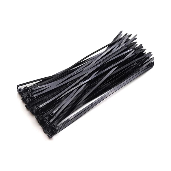 PEMSAN Klips Kablo Bağı 3.6x150 SİYAH (100lü Paket) Kablo Cırdı ürün görseli 1