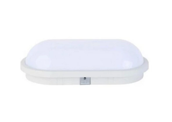HOROZ Aydos 20w BEYAZ Oval Glop Led Armatür 6400k IP65 ürün görseli 1