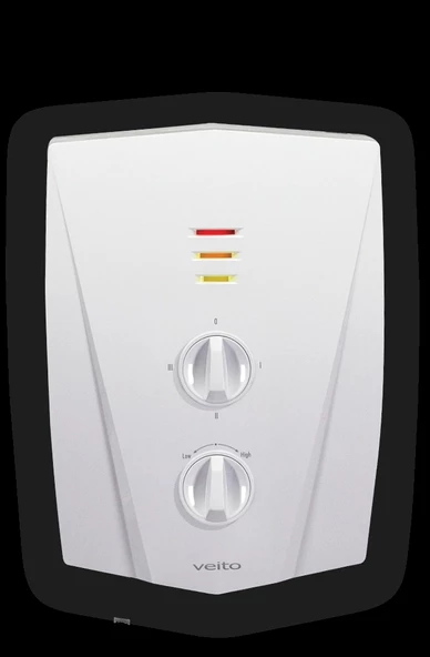 VEİTO Pratik Ani Su Isıtıcı Banyo Şofbeni 8000W 220v (220 Volt 8 kW Su Debi Tazyiği Ayarlanabilir) ürün görseli 1