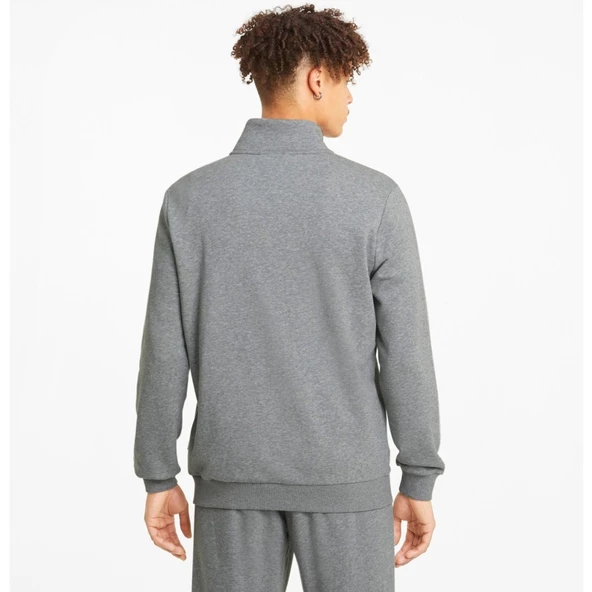 Puma ESS Track Jacket Erkek Eşofman Üstü 58669603 - Resim 4