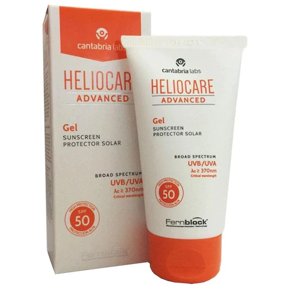 Heliocare Advanced Extreme Protection Gel Güneş Koruyucu Jel SPF50 UVB/UVA 50ml ürün görseli 1