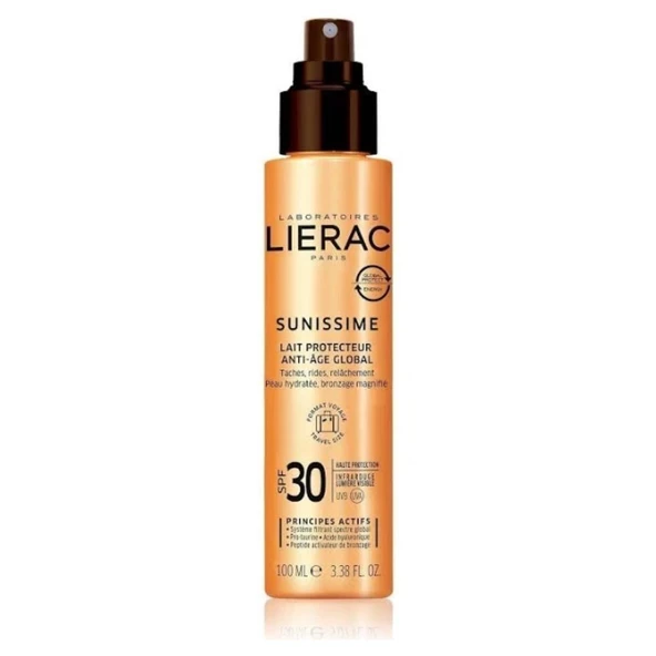 Lierac Vücut İçin Yaşlanma Karşıtı Güneş Sütü SPF30 150ml ürün görseli 1