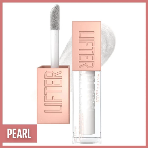 Maybelline New York Lifter Gloss 001 Pearl Dudak Parlatıcısı ürün görseli 1