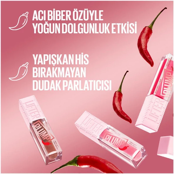 Maybelline Lifter Gloss Dudak Parlatıcısı 007 Coca Zing - Resim 3