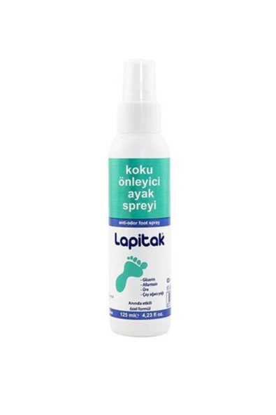 Lapitak Ayak Koku Önleyici Sprey 125ml 8691091035785 ürün görseli 1