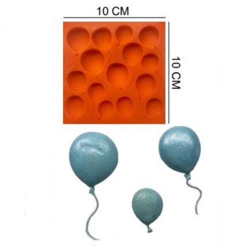 ŞEKER HAMUR KALIBI SİLİKON BALON 10*10 CM ürün görseli 1