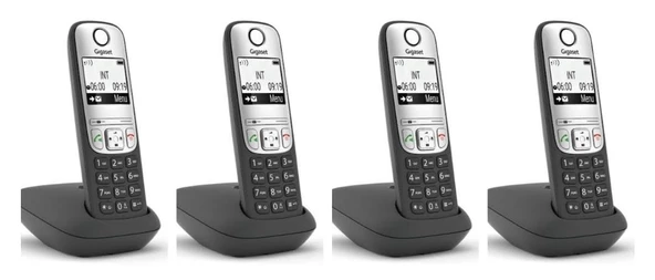 Gigaset A690 DECT TELEFON KABLOSUZ 4 DAHİLİ OFİS İÇİ HABERLEŞME ürün görseli 1