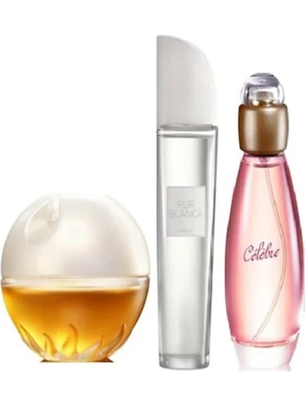 Avon Incandessence Celebre Pur Blanca Kadın Parfüm Seti Edt 50 Ml ürün görseli 1