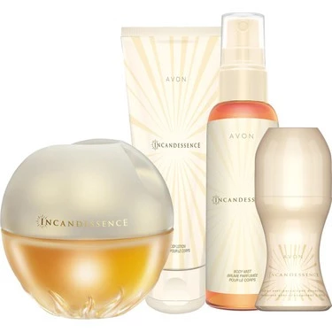 Avon Incandessence Kadın Parfüm Losyon Rollon ve Vücut Spreyi Seti ürün görseli 1