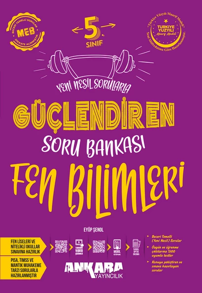 Ankara Yayınları 5.Sınıf Güçlendiren Fen Bilimleri Soru Bankası 2025 ürün görseli 1