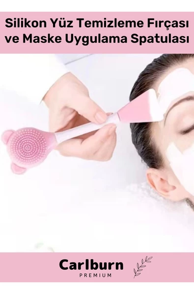 Özel Üretim Çok Amaçlı Makyaj Esnek Yumuşak Silikon Yüz Temizleme Fırçası Maske Uygulama Spatulası ürün görseli 1