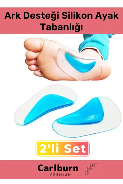 Özel Üretim Anatomik Boşluk Doldurucu Jel Düz Tabanlık Ark Desteği Silikon Ayak Tabanlığı ürün görseli 1