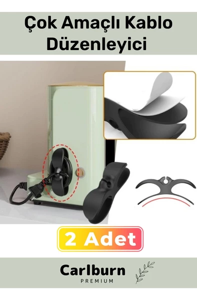 Özel Üretim Bilgisayar Notebook Şarj Kablosu Mutfak Çok Amaçlı Kablo Sarma Düzenleyici 2 Adet ürün görseli 1