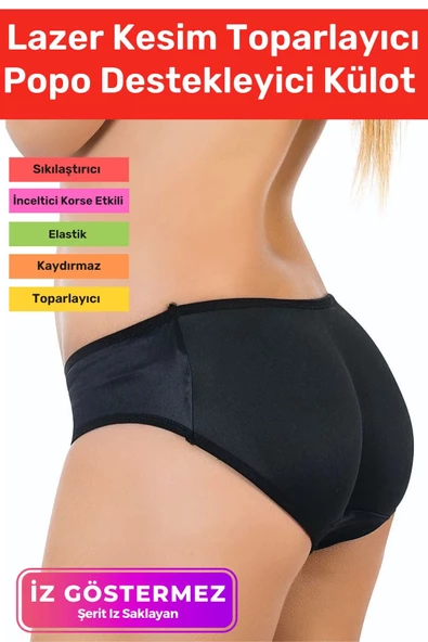 Özel Üretim İz Göstermeyen Kaymaz Şekillendirici Toparlayıcı Sıkılaştırıcı Popo Destekleyici Korse ürün görseli 1