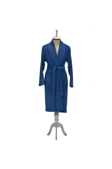 Özdilek Bornoz Tekli Colourist Şalyaka Lacivert (XL) ürün görseli 1