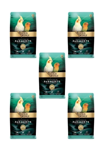 Premium Paraket, Sultan Ve Cennet Papağanı Yemi 1 Kg X 5 Adet ürün görseli 1