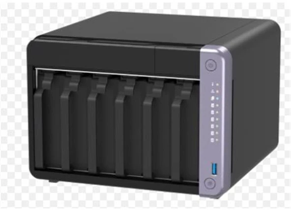 Qnap TS-632X-4G Ram 6 Hdd Yuvalı Tower Nas Depolama Ünitesi ürün görseli 1