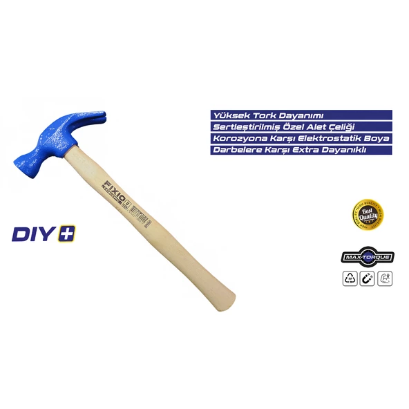 Fixio CC300 300Gr Çatal Çekiç - Resim 2