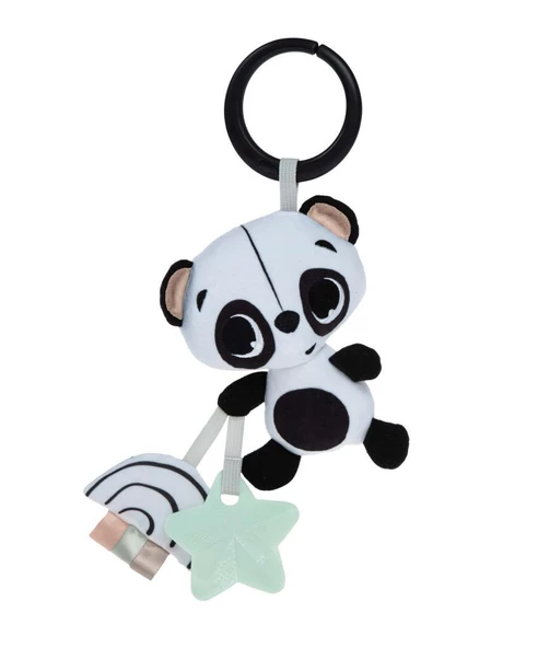 Tiny Love Peluş Panda Puset Oyuncuğu Black White ürün görseli 1
