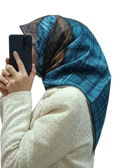 LEVİDOR İ-3811 TWİLL İPEK EŞARP - Resim 10