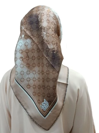 LEVİDOR İ-3859 TWİLL İPEK EŞARP - Resim 12