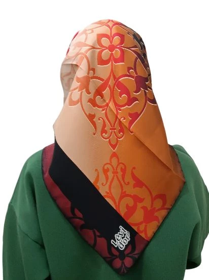 LEVİDOR İ-3431 TWİLL İPEK EŞARP - Resim 3