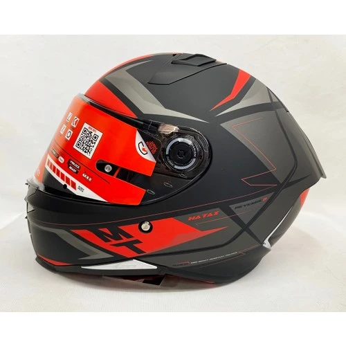 Mt Kask mt Revenge 2 Hatax B5 Mat Şeffaf Vizörlü V14B ürün görseli 1
