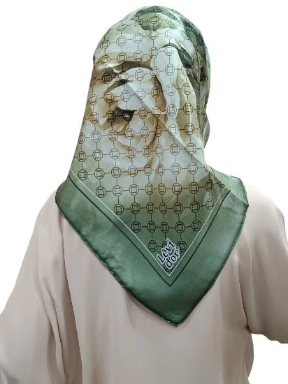 LEVİDOR İ-3860 TWİLL İPEK EŞARP - Resim 8