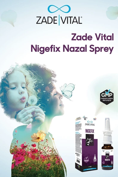 Zade Vital Nigefix Nazal Sprey 15 Ml - Resim 2